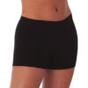 Svart Demi Shorts i myk mikrofiber med elastan. Tettsittende passform og litt lengre ben, perfekt til jazz og moderne dans
