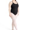 Elegant ballettdrakt fra Capezio med doble stropper og moderat utringning, laget i pustende stoff